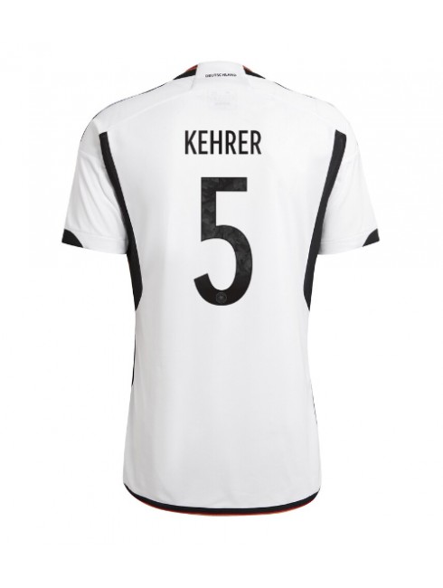 Tyskland Thilo Kehrer #5 Replika Hemmakläder VM 2022 Kortärmad